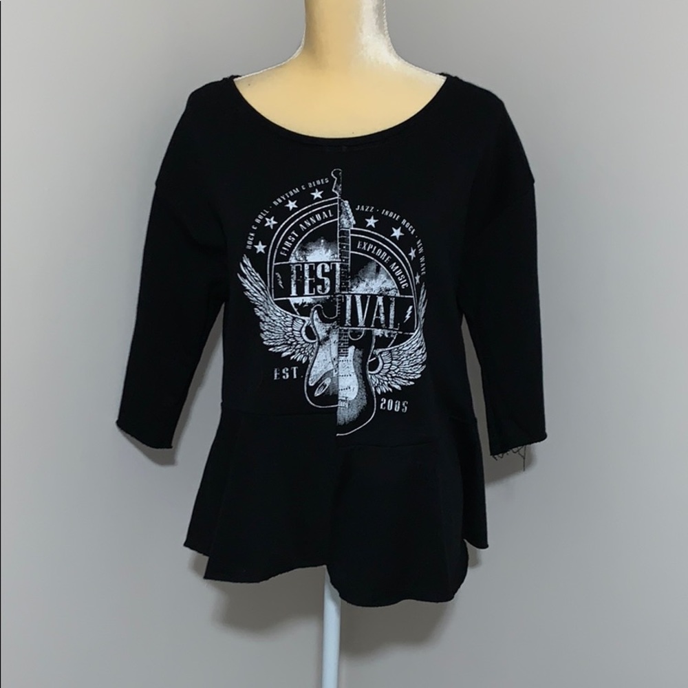 William Rast Peplum Top